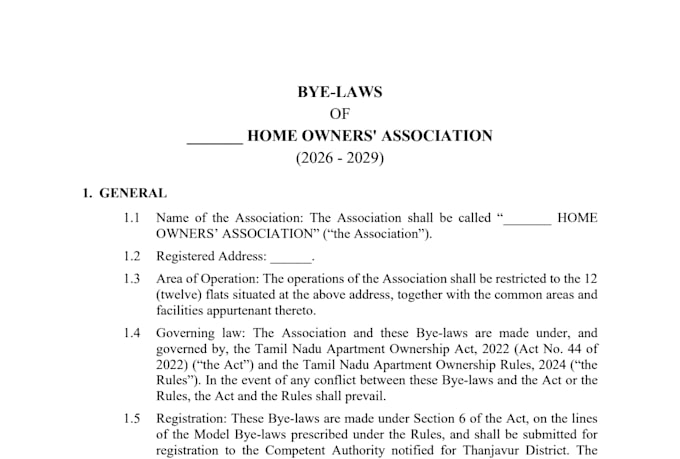 draft agreements and review policies for your organization
